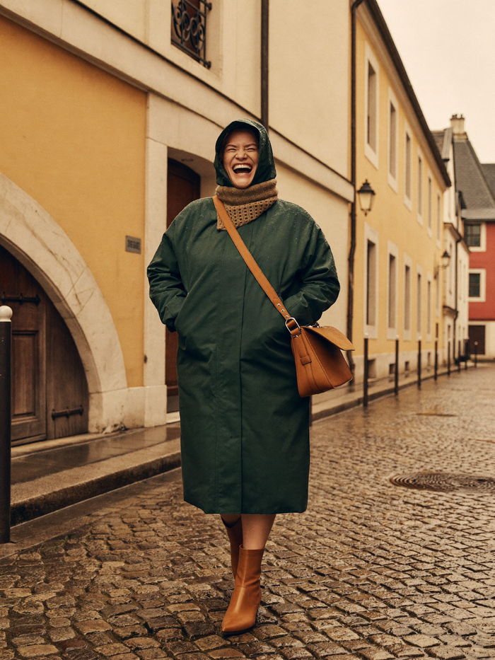 Parka für Regentage